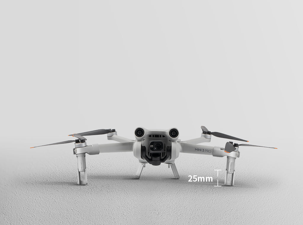 DJI Mini 3 Pro Landing Gear Extensions - 25mm Further Lifted When Taking Off And Landing