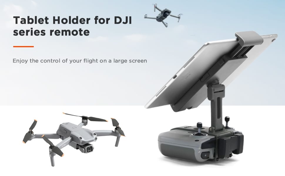 CYNOVA Pad Holder Compatible with DJI Mini 2/ Mavic Air 2/ Mavic Air 2S Tablet Mount Holder