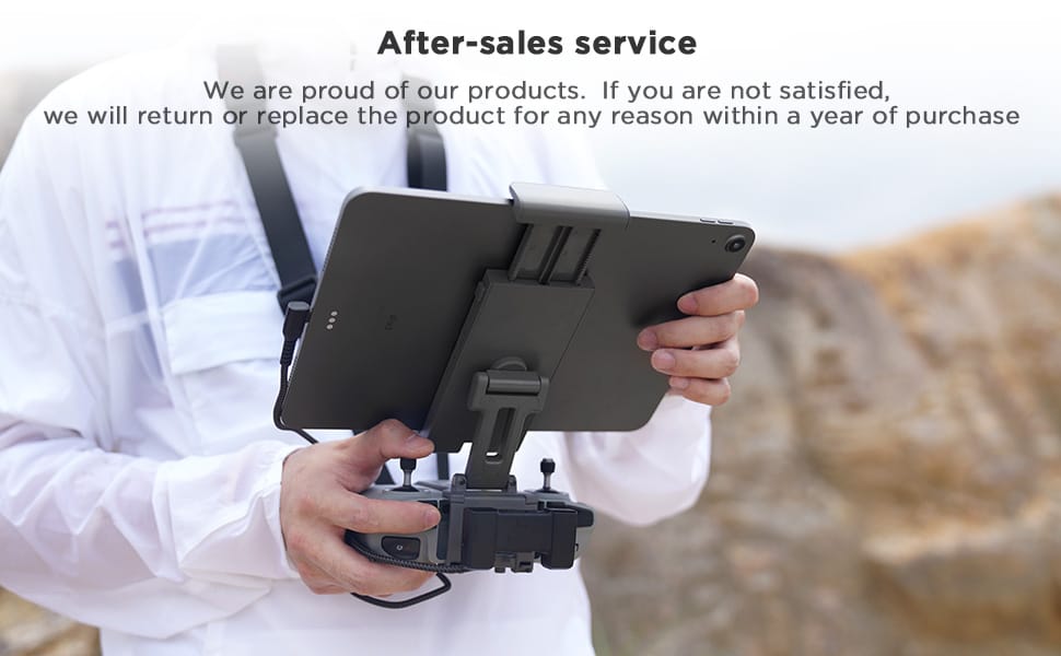 CYNOVA Pad Holder Compatible with DJI Mini 2/ Mavic Air 2/ Mavic Air 2S Tablet Mount Holder