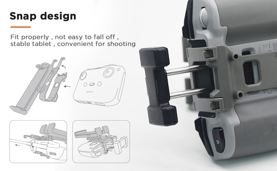 CYNOVA Pad Holder Compatible with DJI Mini 2/ Mavic Air 2/ Mavic Air 2S Tablet Mount Holder
